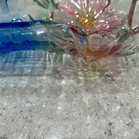 Indiana Glass Flower Dish - Picture 9 of 9